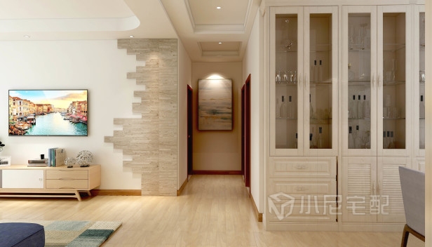 128㎡/三室兩廳兩衛(wèi)/簡(jiǎn)約