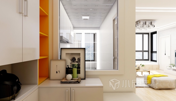 86㎡/兩室一廳一衛(wèi)/簡(jiǎn)約