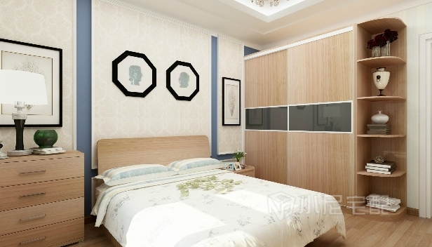 80㎡/兩室一廳一衛(wèi)/簡約