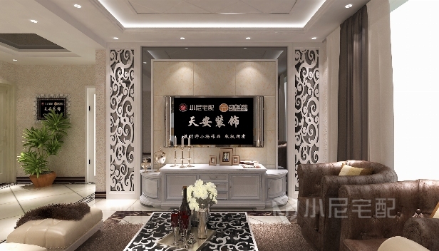 109㎡/三室兩廳一衛(wèi)/混搭