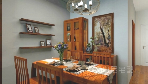 83㎡/兩室兩廳一衛(wèi)/中式