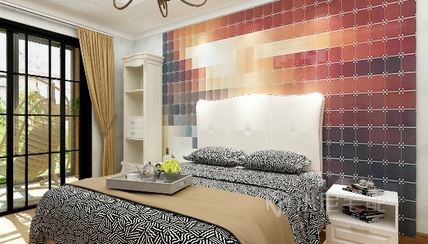 100㎡/兩室一廳一衛(wèi)/簡約