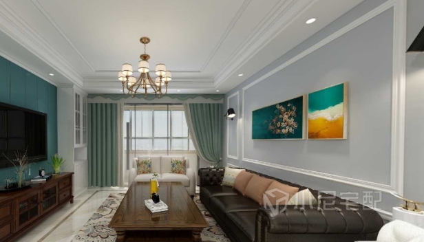 160㎡/四室兩廳兩衛(wèi)/美式