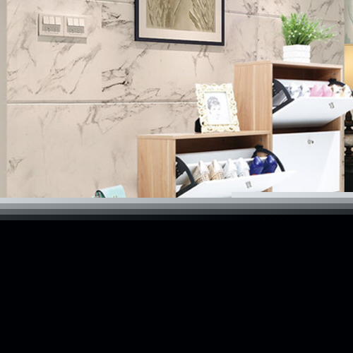 小尼宅配 簡約現(xiàn)代鞋柜 特價(jià)木質(zhì)超薄翻斗柜女鞋鞋柜鞋架玄關(guān)柜